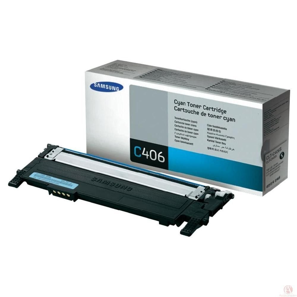 Samsung CLT-C406S 1000 Sayfa Kapasiteli Mavi Toner