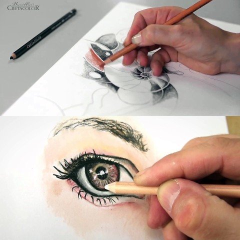 Cretacolor Creativo Premium Çizim Seti 27 Parça Metal Kutu 40031