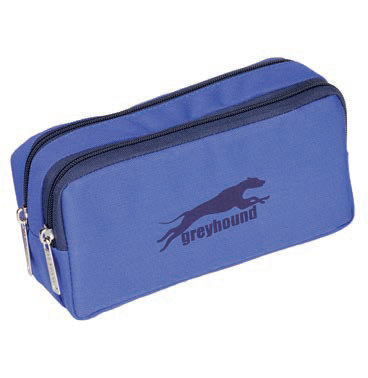 Relaxion Çift Gözlü Kalem Çantası Greyhound