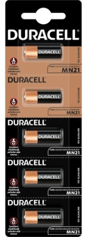 Duracell Özel Alkalin MN21 Pil 12V 5\'li Blister