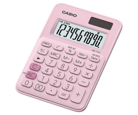Casio Mini Masa Tip Hesap Makinesi MS-7UC-PK