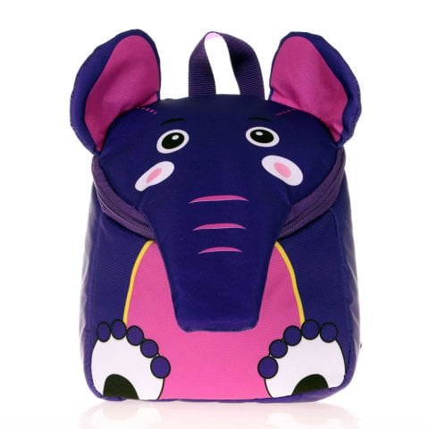 Kaukko Kids&Love Purple Elephant Anaokul Çantası