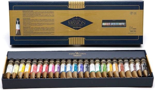 Mission Sulu Boya Gold Class 7ml 24’lü MWC-7024