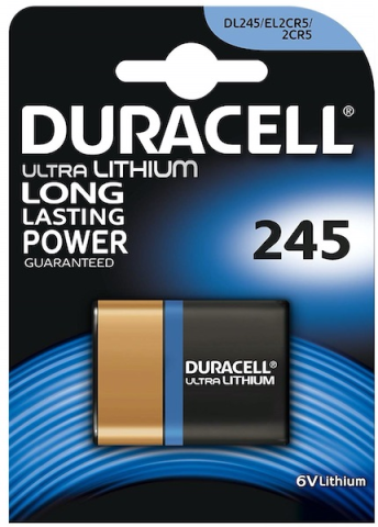 Duracell Yüksek Güçlü Lityum 245 Pil 6V