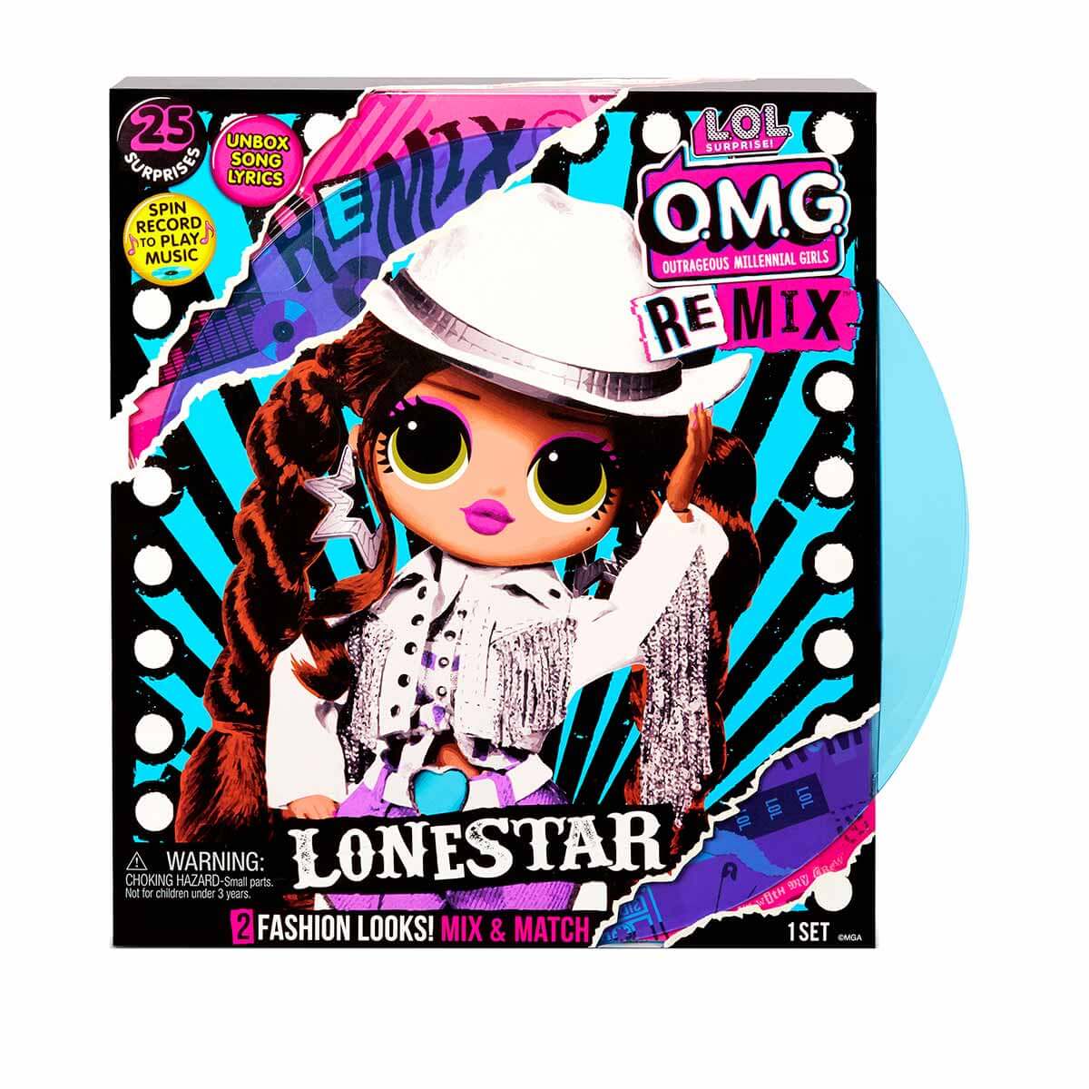 L.O.L Remix Çok Gizli Bebekler LLUG1000 - Lonestar