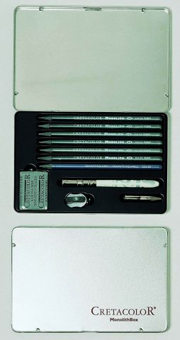 Cretacolor Monolith Graphite Set Ağaçsız Eskiz Kalem Seti 11 Parça 20430