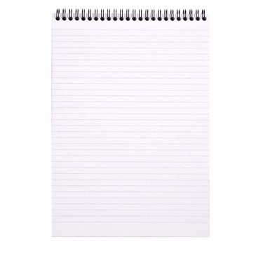 Rhodia A4 Turuncu Kapak Spiralli Çizgili Bloknot
