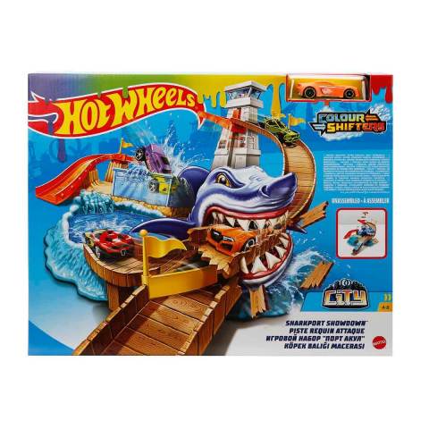 Hot Wheels Sharky Yarış Seti BGK04