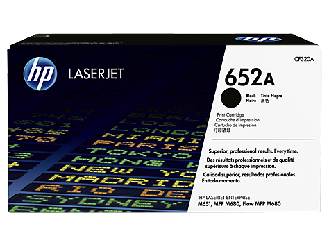HP 652A Siyah Orijinal LaserJet Toner Kartuşu (CF320A)