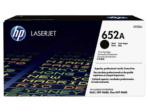 HP 652A Siyah Orijinal LaserJet Toner Kartuşu (CF320A)