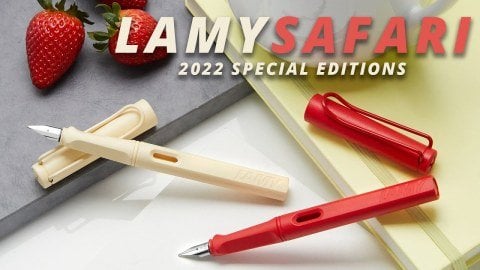 Lamy Safari 2022 Özel Üretim Strawberry Dolma Kalem M Uç