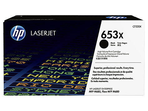 HP 653X High Yield Black Original LaserJet Toner Cartridge (CF320X)