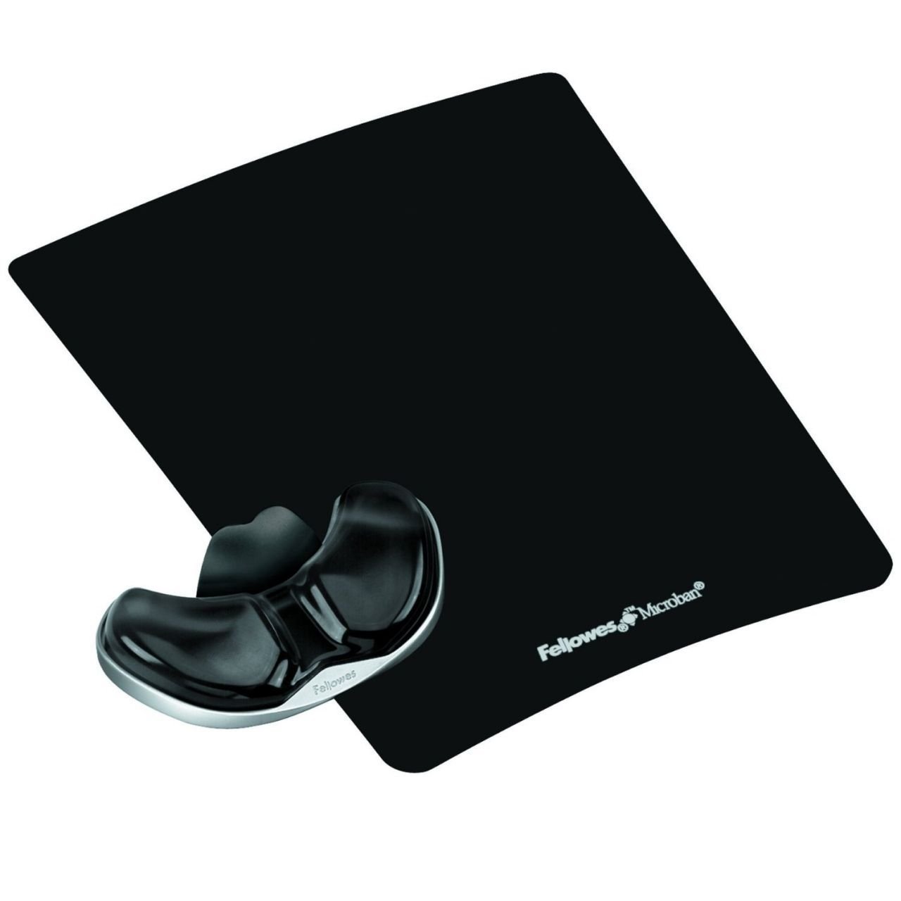 Fellowes 7854 Kristal Health-V Siyah Avuç İçi Mouse Desteği
