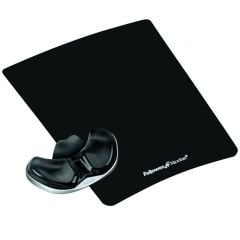 Fellowes 7854 Kristal Health-V Siyah Avuç İçi Mouse Desteği