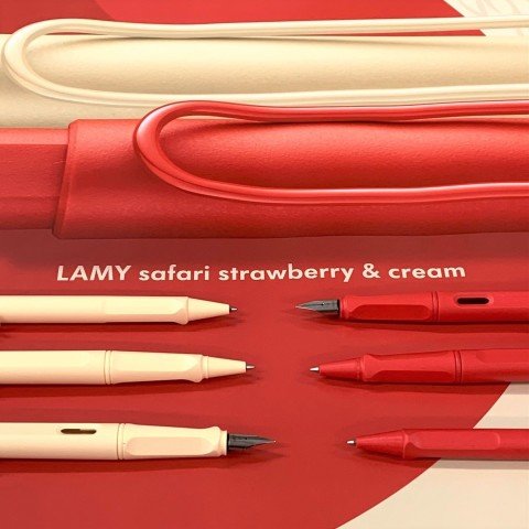 Lamy Safari 2022 Özel Üretim Strawberry Roller Kalem