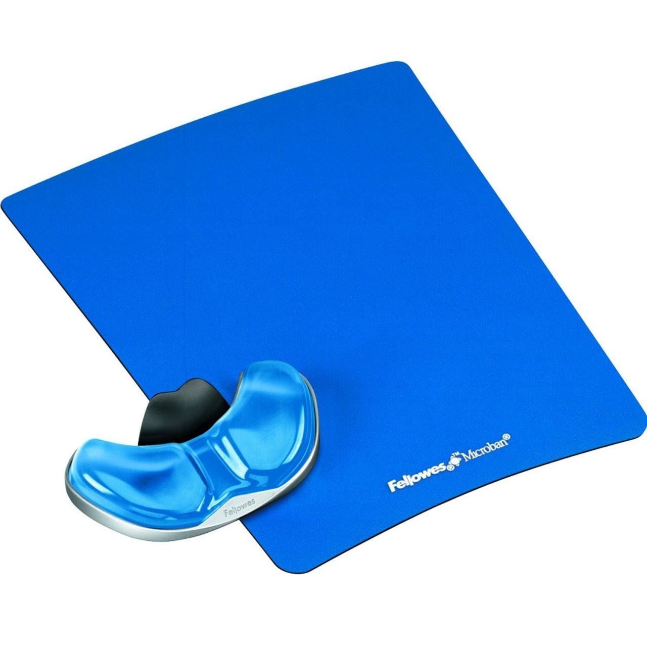 Fellowes 7854 Kristal Health-V Mavi Avuç İçi Mouse Desteği