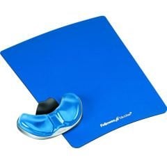 Fellowes 7854 Kristal Health-V Mavi Avuç İçi Mouse Desteği