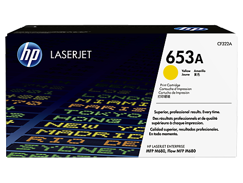 HP 653A Sarı Orijinal LaserJet Toner Kartuşu (CF322A)