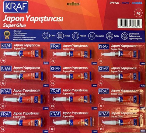 Kraf Japon Yapıştırıcı 3gr.