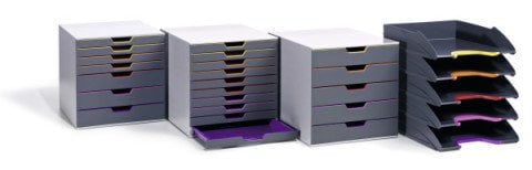 Durable Varicolor Çekmeceli Evrak Rafı - 5 Renkli