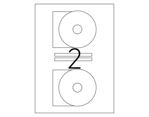 Tanex TW-2116 Laser Etiket 116x41mm Cd 2'li