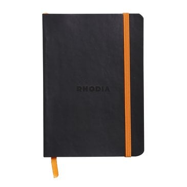 Rhodia Btqrdm A6 Siyah Yumuşak Kapak Dot Defter 144 Sayfa