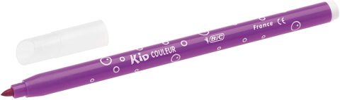 Bic Kid Couleur Keçeli Boya Kalemi 12 Renk Yelpaze Plastik Kutulu