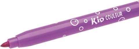 Bic Kid Couleur Keçeli Boya Kalemi 12 Renk Yelpaze Plastik Kutulu