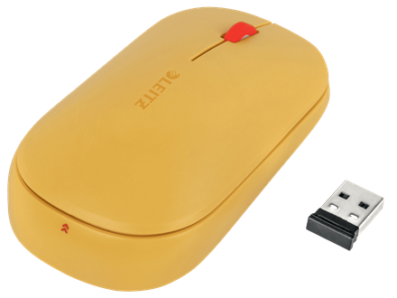Leitz Cosy Kablosuz Mouse Sarı