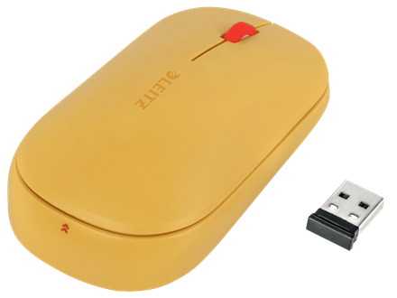 Leitz Cosy Kablosuz Mouse Sarı