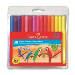 Faber-Castell Fiesta Keçeli Kalem 30'lu