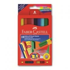 Faber-Castell Eğlenceli Keçeli Kalem 10'lu