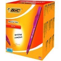 Bic Round Stick Tükenmez Kalem 60'lı Kırmızı