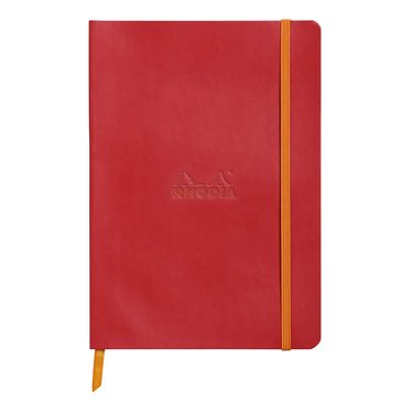 Rhodia Btqrdm A5 Haşhaş Kırmızı Yumuşak Kapak Çizgili Defter 144 Sayfa