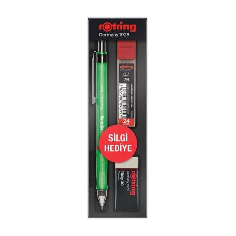 Rotring Visuclick 0.7 Versatil Kalem Seti Yeşil