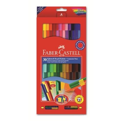 Faber-Castell Eğlenceli Keçeli Kalem 30'lu