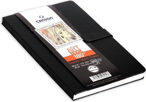 Canson 180° Art Book Sert Kapak Spiralli Defter  200006460