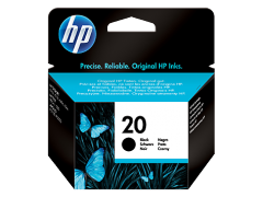 HP 20 Büyük Siyah Orijinal Mürekkep Kartuşu (C6614DE)