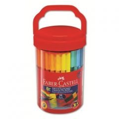 Faber-Castell Eğlenceli Keçeli Kalem 50'li