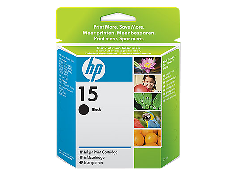 HP 15 Büyük Siyah Orijinal Mürekkep Kartuşu (C6615DE)