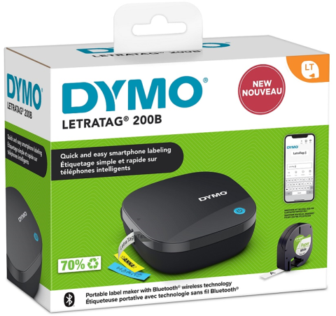 Dymo LetraTag 200B Telefon Blootooth Bağlantılı Etiket Makinesi
