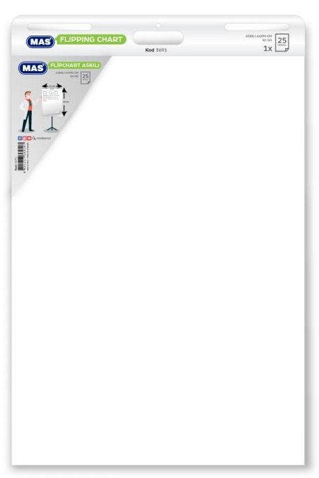 Mas 3691 Flip Chart Kağıdı 25 Yaprak