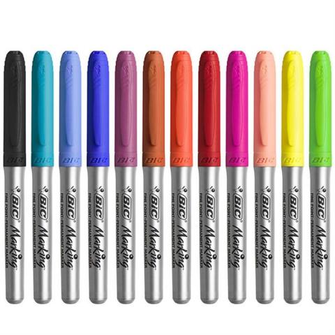 Bic Marking Permanent Kalem 24 Renk