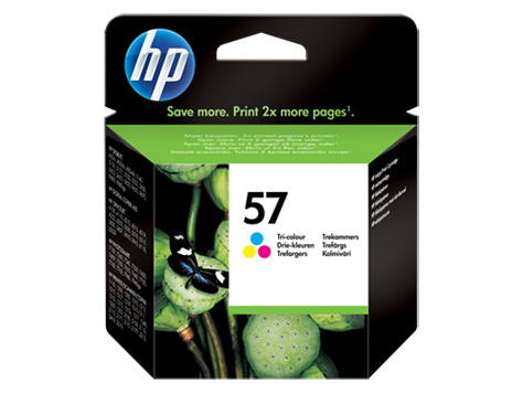 Ürünleri HP 57 Üç Renkli Orijinal Mürekkep Kartuşu (C6657AE)