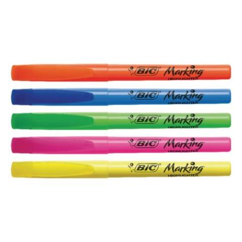 Bic Marking Fosforlu Kalem 5 Renk