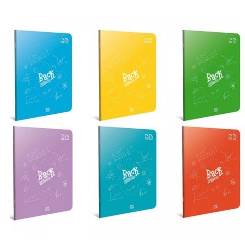 Gıpta Back Tel Dikiş PP Kapak Defter A4 60YP Kareli