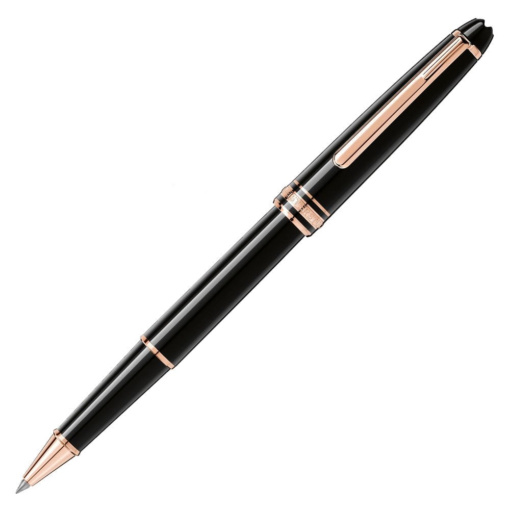 Montblanc Meisterstück Red Gold-Coated Classique 163 Roller Kalem 112678