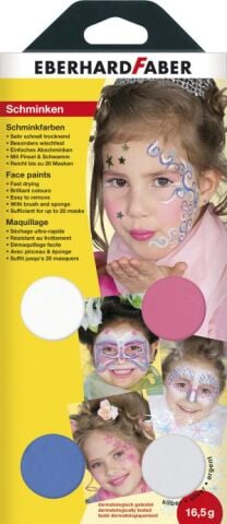 Eberhard Faber Yüz Boyası 4 Renk Girly-579002