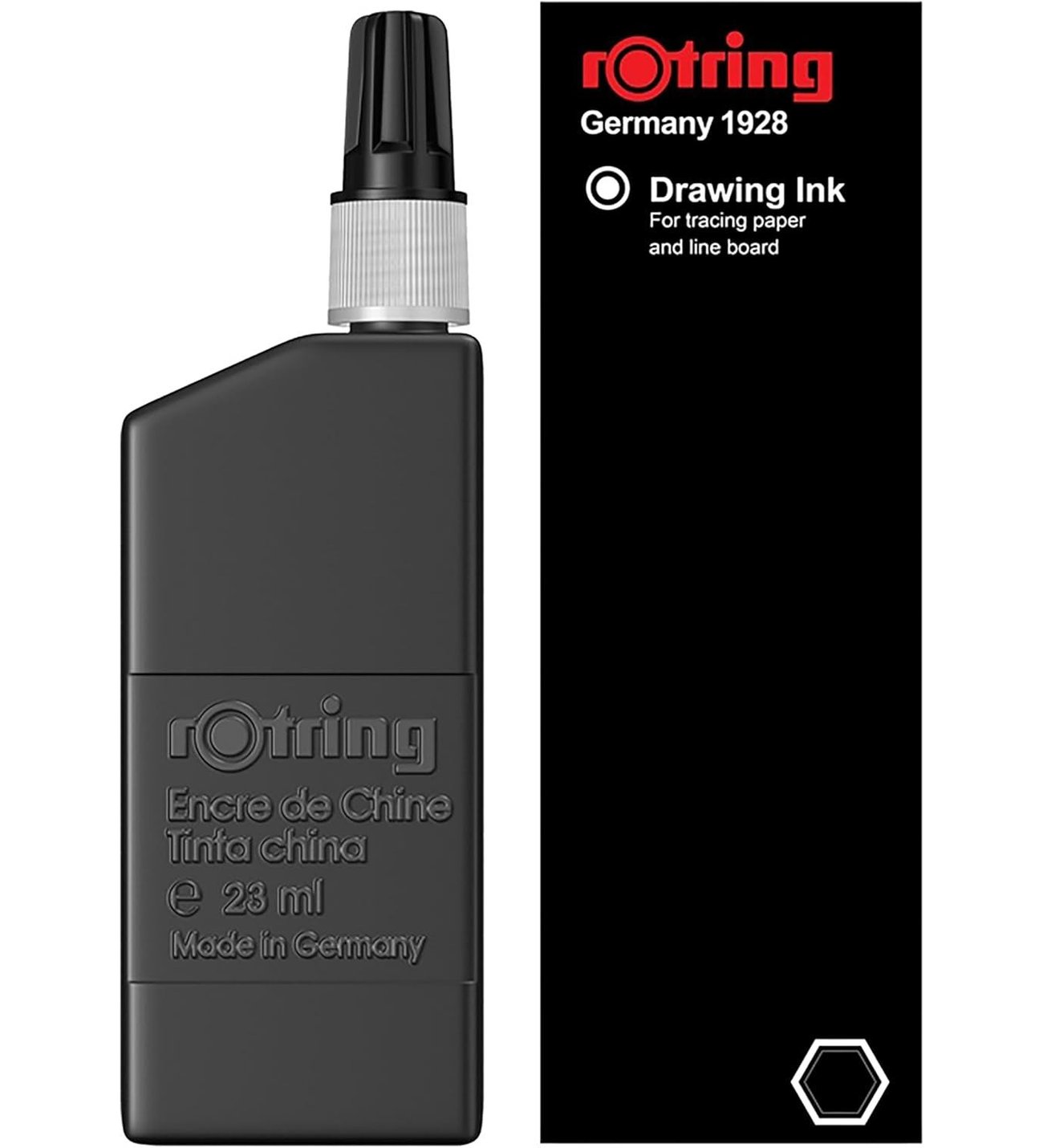 Rotring 23ml. Rapido Mürekkebi Siyah