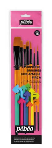 Pebeo 7'li Fırça Seti Set-15